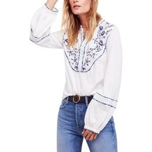 Free People Sundance Kid Western Henley